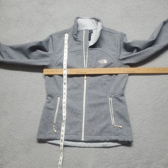 THE NORTH FACE Apex Bionic Softshell Jacket Women's Sz S/P Gray Outdoor - Picture 4 of 9